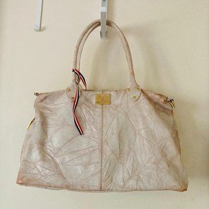Orobianco White Leather Bag